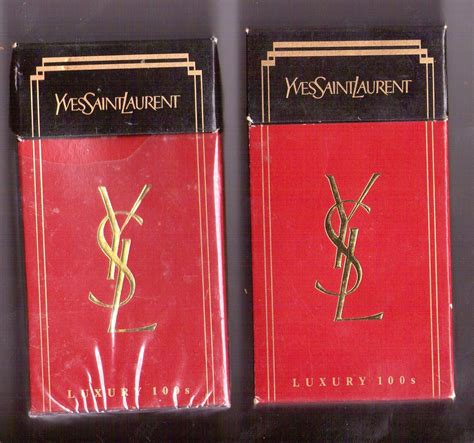 cigarette ysl|YSL low tar cigarettes.